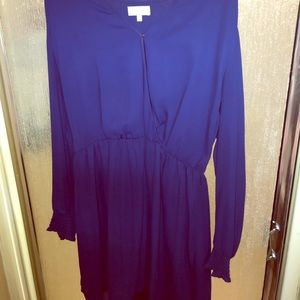 My Michelle Long-sleeve party dress